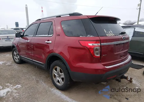 2013 Ford Explorer Xlt из США, поврежденный, VIN 1FM5K8D88DGB69156